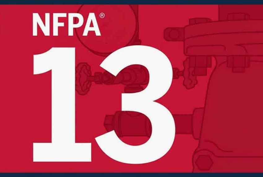 استاندارد NFPA 13 چیست؟ بررسی کامل الزامات طراحی، نصب و اجرای سیستم اسپرینکلر