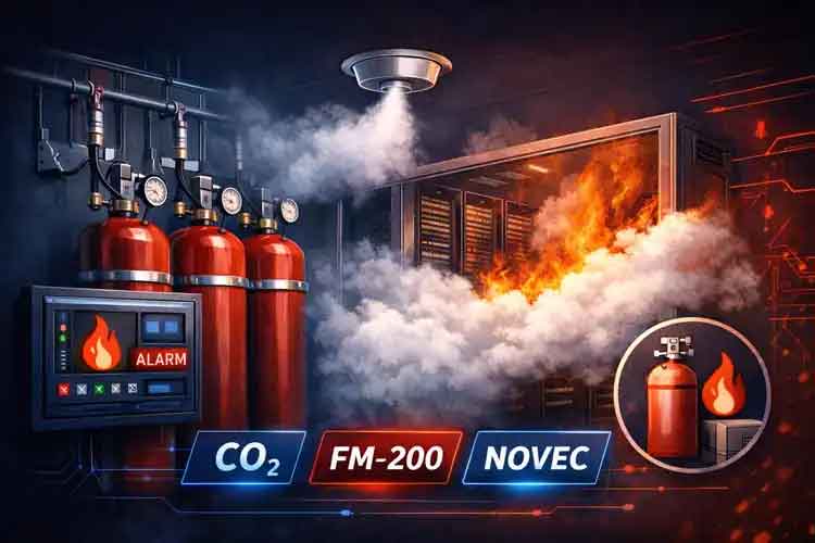 سیستم اطفاء حریق گازی چیست؟